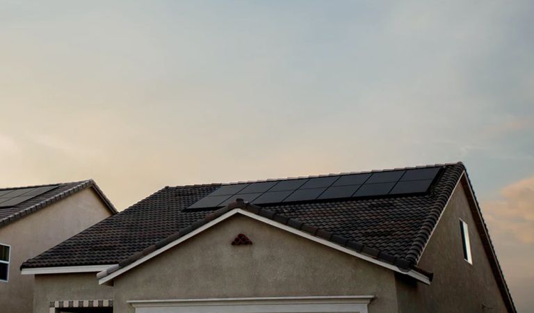 Solceller installation
